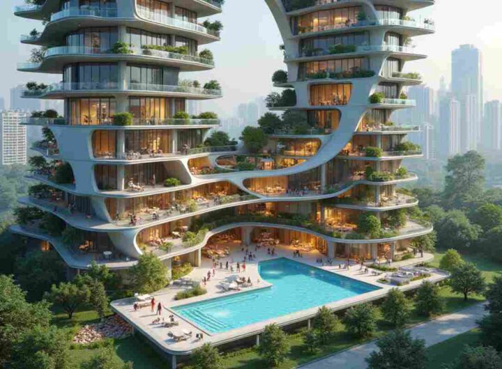 Hangzhou, il maxi-condominio da 20mila abitanti: servizi e alloggi a prezzi accessibili