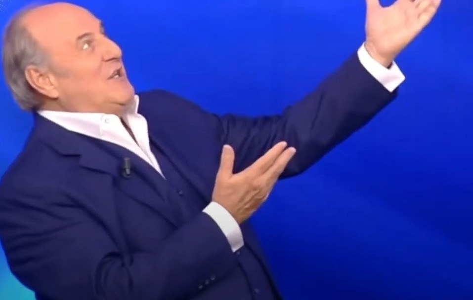 Gerry Scotti in Io canto generation 