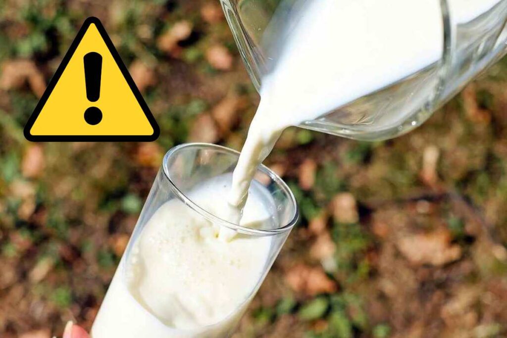 Latte e pericoli