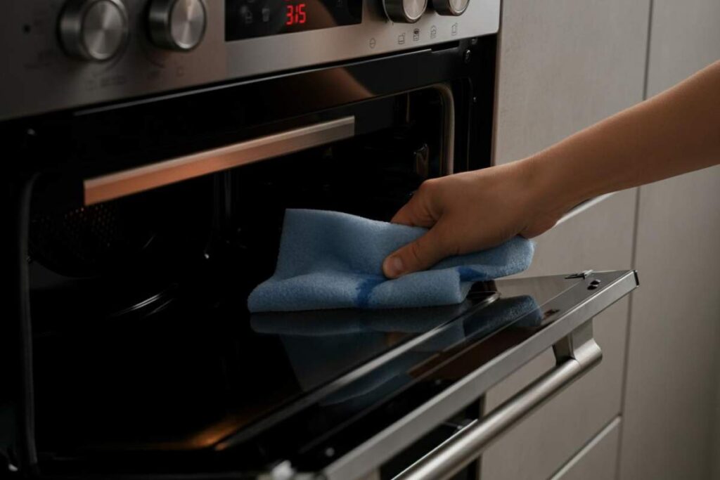 Come pulire il forno con il sale