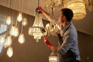 Pulire lampadari