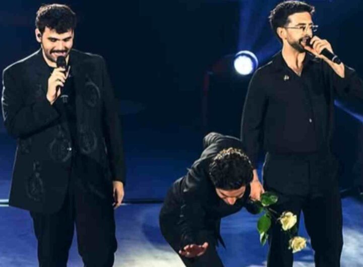 il volo: ignazio e la moglie annuciano l'arrivo di gabriele il loro primo figlio