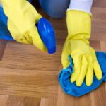 così lavi il parquet