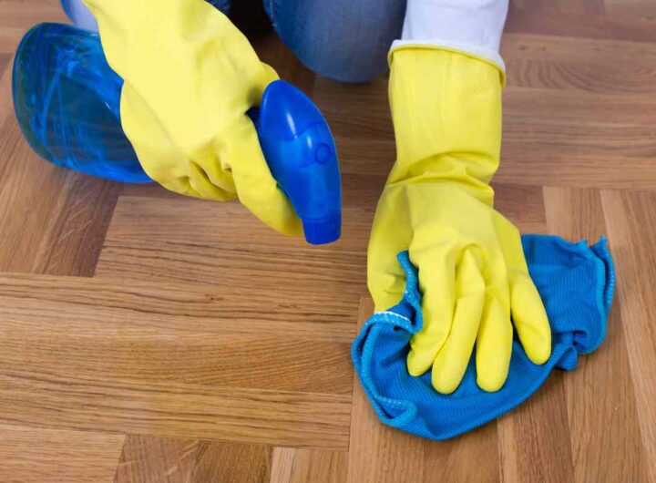 così lavi il parquet
