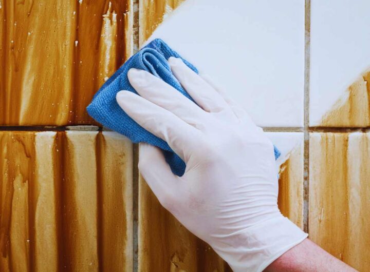 Il trucco geniale per pulire mattonelle e armadi senza fatica