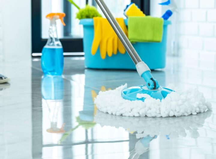 trucco per pavimenti brillanti